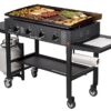 36" Griddle Cooking Station With Accessory Side Shelf - Image 6