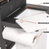 36" Griddle Cooking Station With Accessory Side Shelf - Image 3