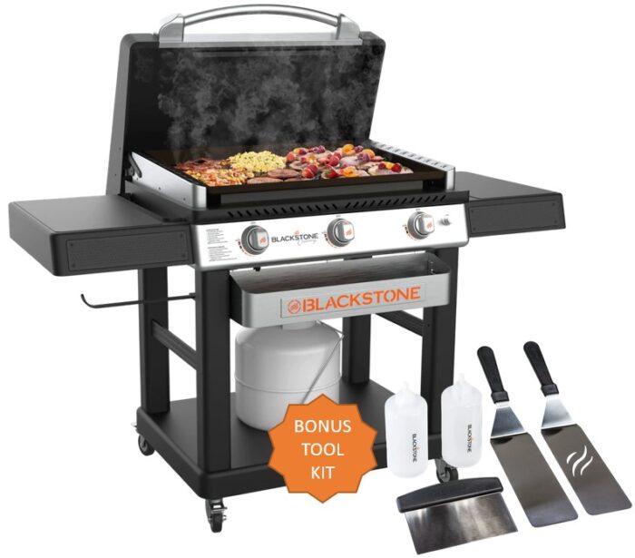 Blackstone 28" Culinary Series XL Griddle with Hood and Front Shelf