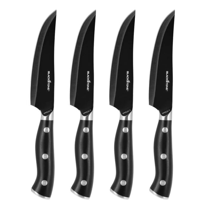 4PC JAPANESE STEEL STEAK KNIFE SET