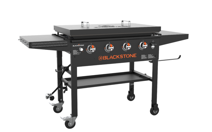 36" Griddle W/Hard Cover & High Shelves - Image 4