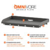 36in Original Omnivore Griddle with hood