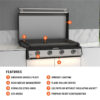 36 Drop-in Griddle with Hood
