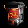 image of Bronco 28 XL Griddle Vertical Pellet Smoker Combo