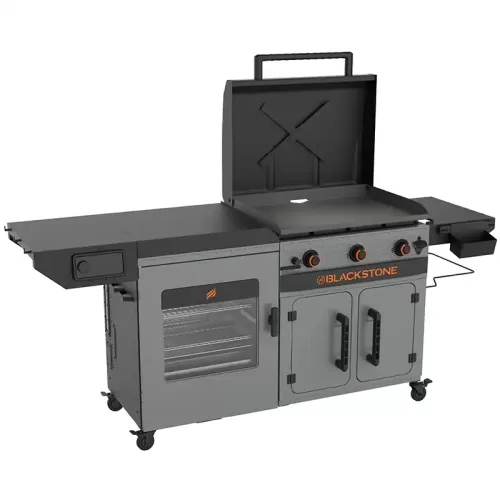 image of Bronco 28 XL Griddle Vertical Pellet Smoker Combo