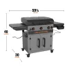 an image of Bronco 28 XL Griddle with Cabinet