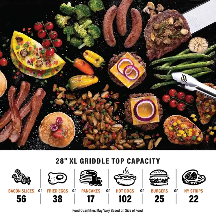 an image of Bronco 28 XL Griddle with Cabinet