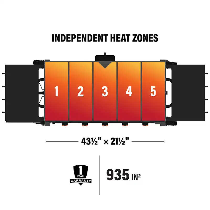 image de Bronco 44 Griddle avec Hard Cover