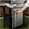 Blackstone ProSeries 2-Burner 22" Propane Omnivore Griddle with Dual Side Shelves - Image 5