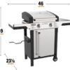 Blackstone ProSeries 2-Burner 22" Propane Omnivore Griddle with Dual Side Shelves - Image 3