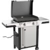 Blackstone ProSeries 2-Burner 22" Propane Omnivore Griddle with Dual Side Shelves